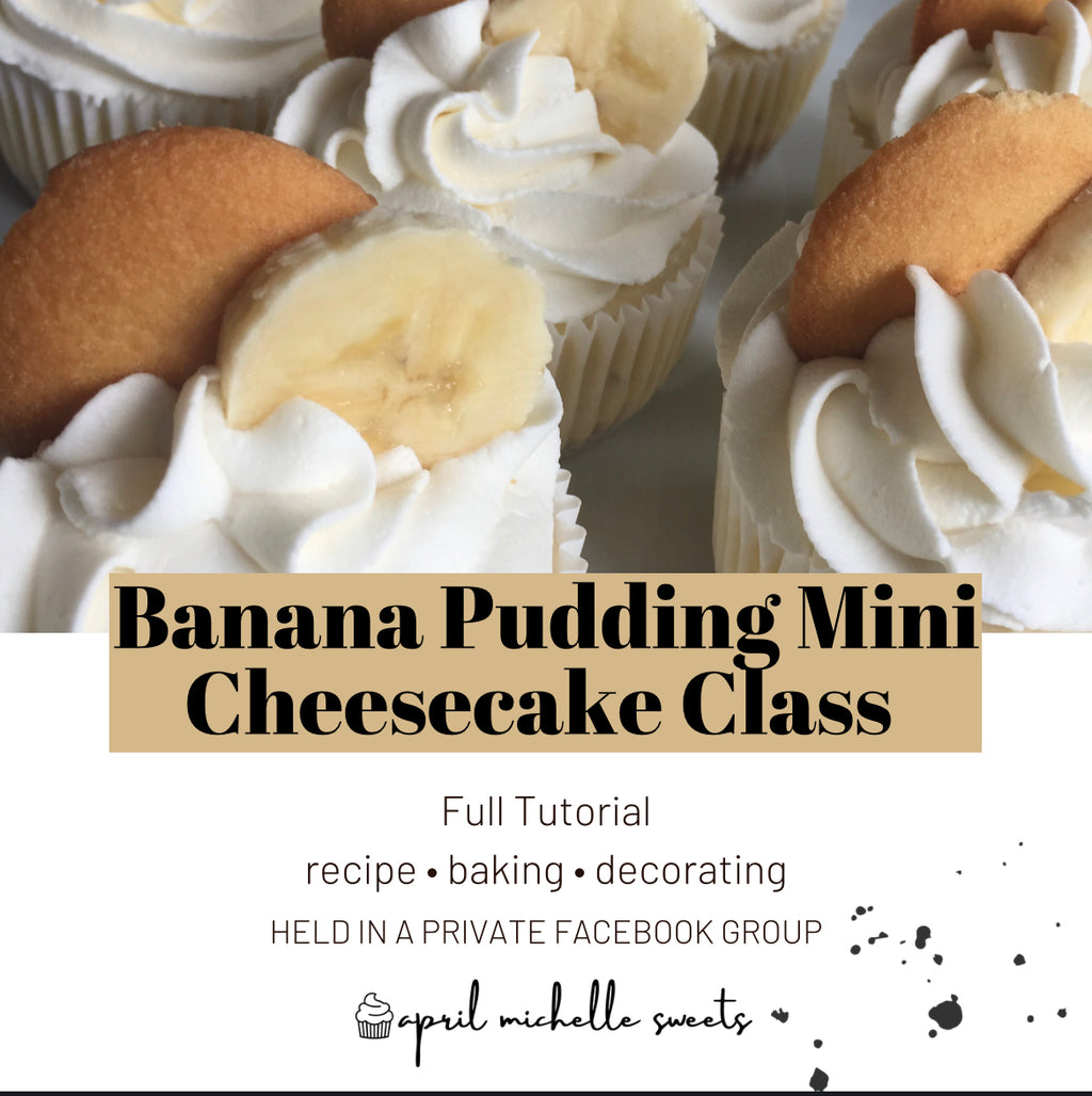 Banana Pudding Mini Cheesecake Tutorial
