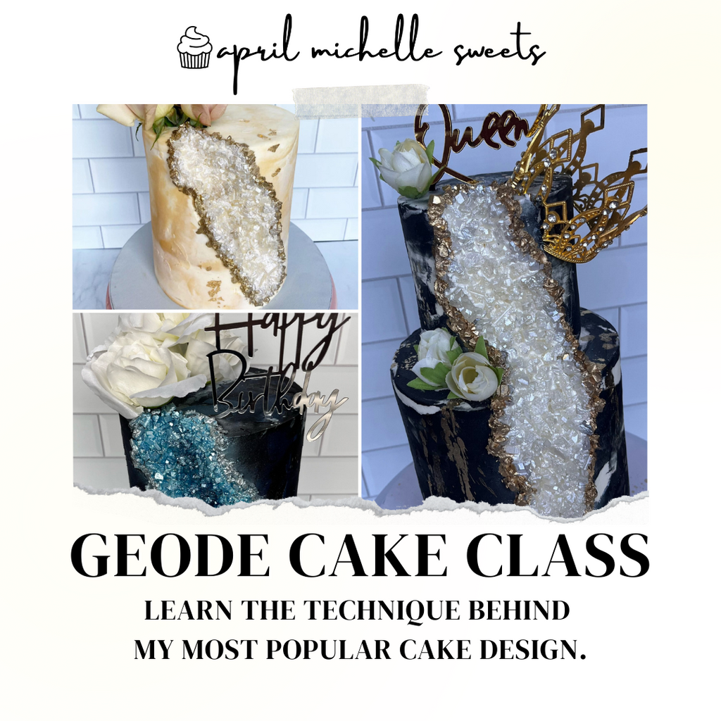 Geode Cake Class